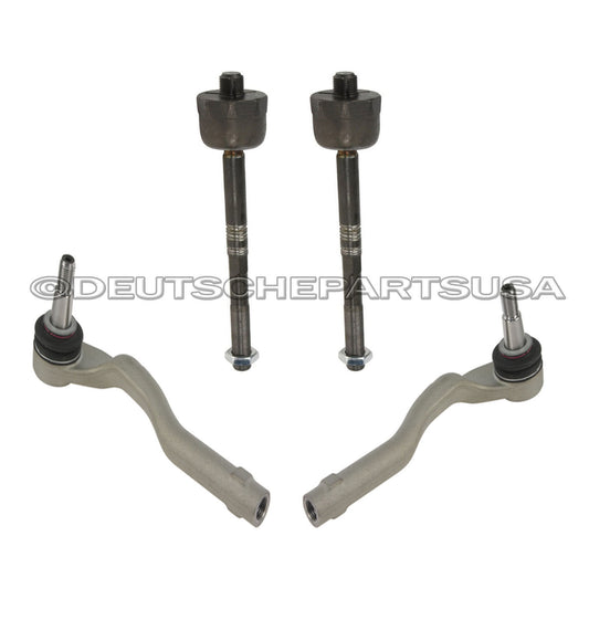 Mercedes W221 W216 4MATIC FRONT INNER + OUTER LEFT +RIGHT STEERING TIE ROD SET 4