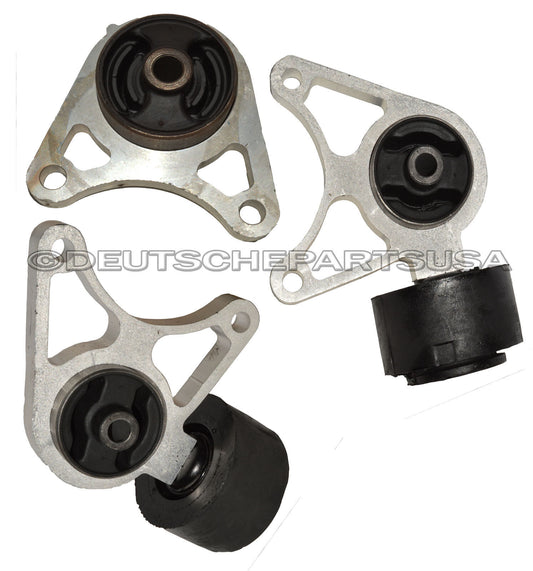 LAND ROVER FREELANDER REAR DIFFERENTIAL TRANSMISSION MOUNTING BRACKET SET of 3