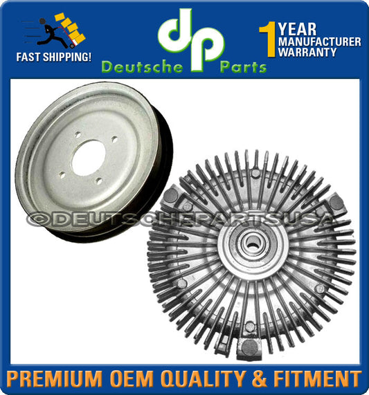 MERCEDES-BENZ W201 190E 190 E 2.6 VISCOUS ENGINE COOLING FAN CLUTCH & PULLEY KIT