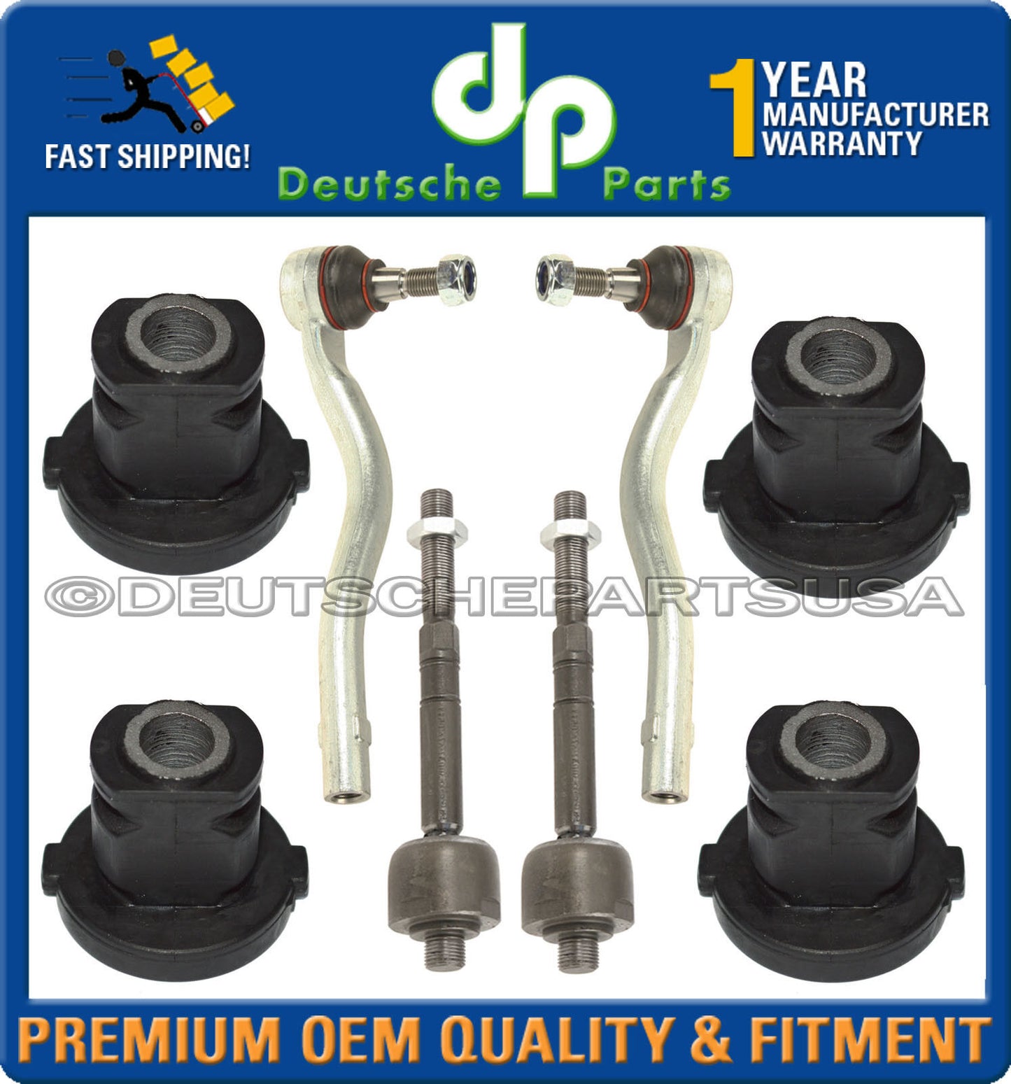 Mercedes W251 R280 R300 CONTROL ARM BALL JOINT STEERING BUSHING SUSPENSION KIT
