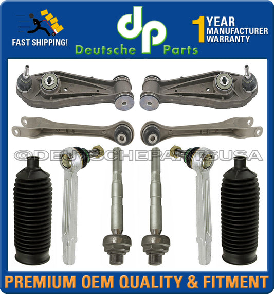 PORSCHE 911 997 BOXSTER 987 Control Arm Arms Ball Joint TIE ROD Rack Boot KIT 10