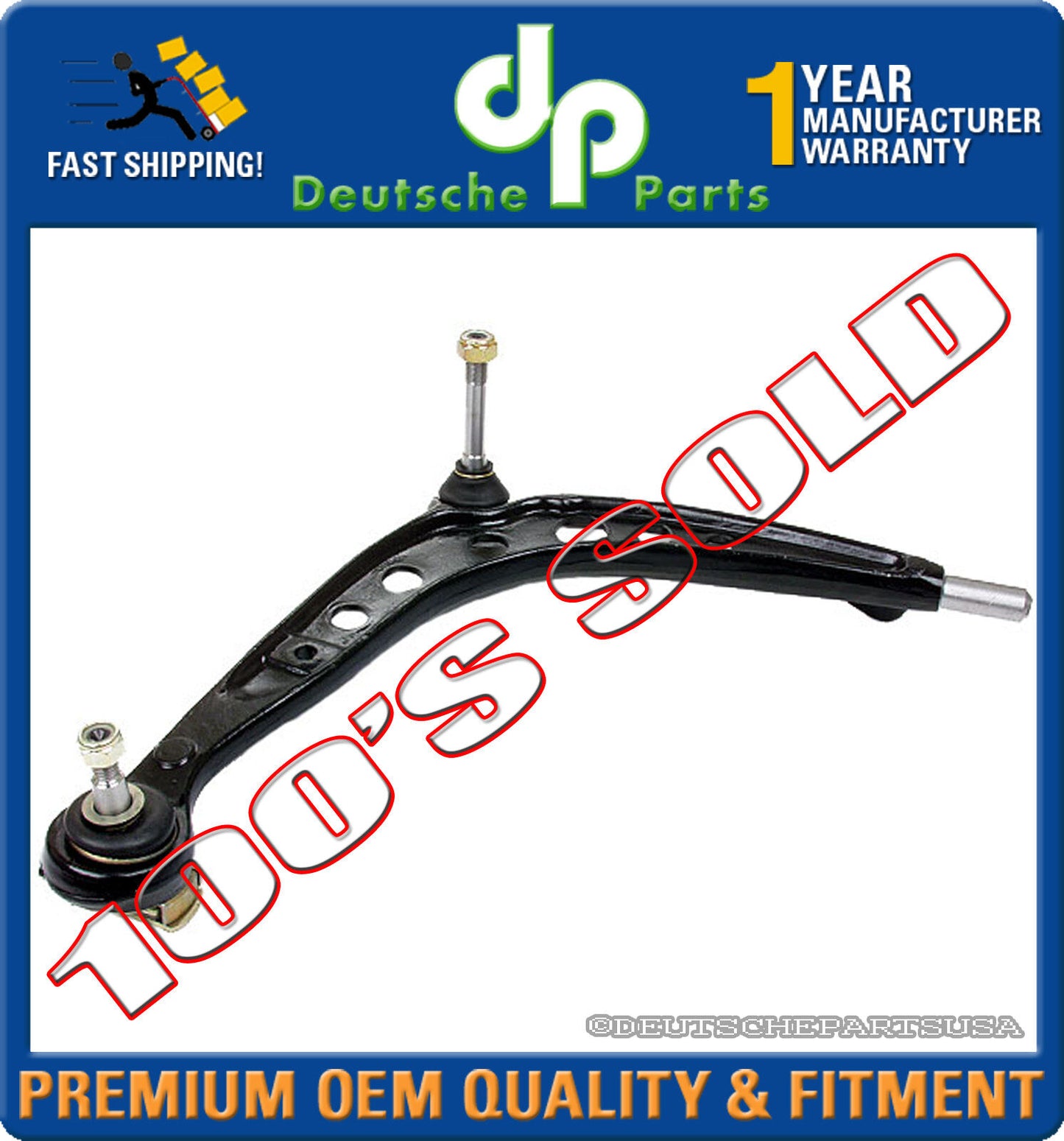 FRONT LEFT LOWER CONTROL ARM ARMS BALL JOINT 31121140957 for BMW E36 318i 323i