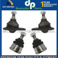 Mercedes R107 W114 W115 Front UPPER + LOWER Suspension Ball Joints L + R Set 4