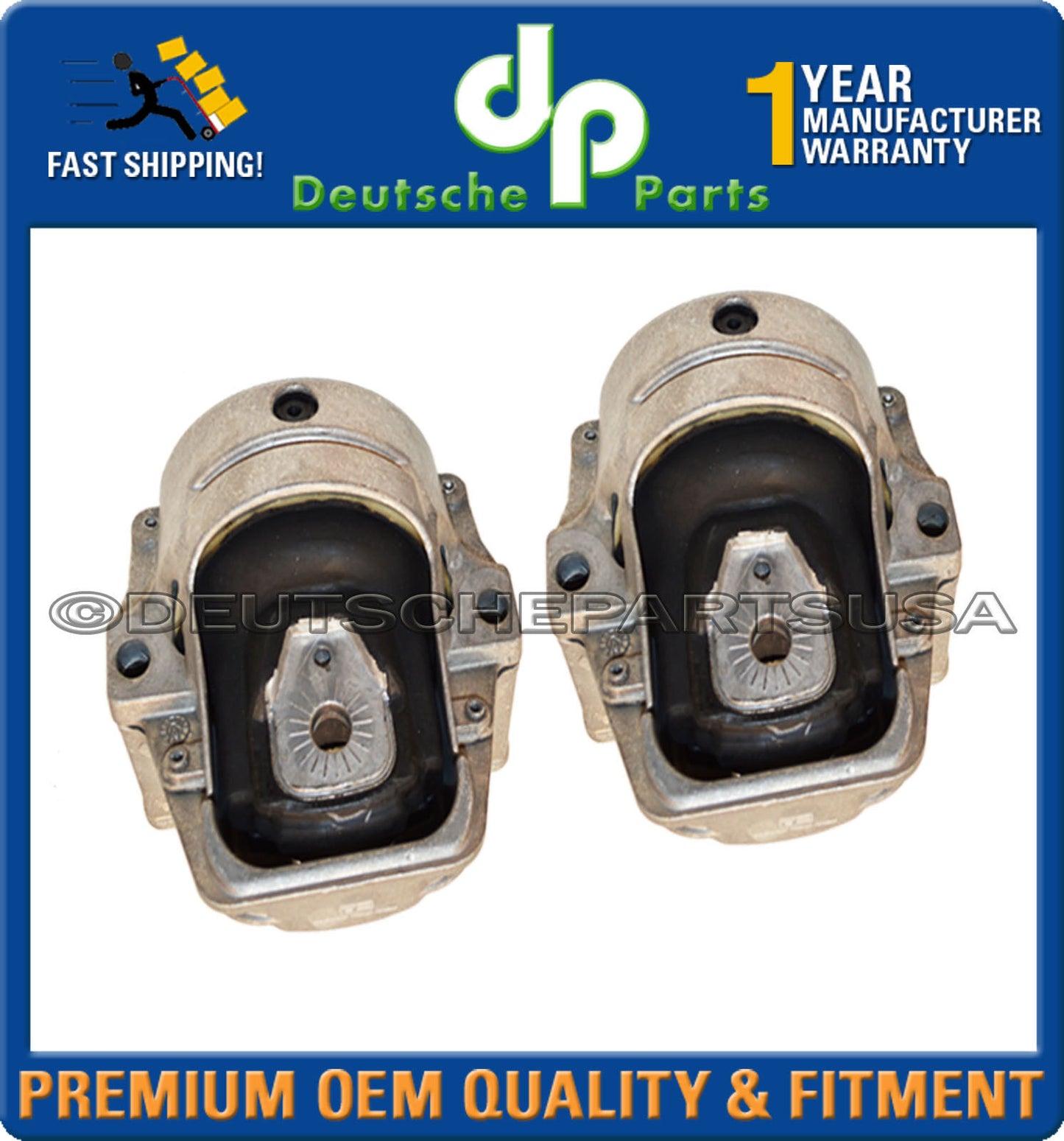 Audi A4 A5 QUATTRO 3.2 V6 AUTOMATIC L+R HYDRO Engine Motor Mount Mounts Set 2