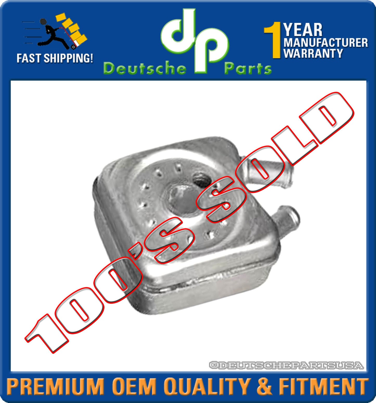 AUDI A4 QUATTRO TT VOLKSWAGEN GOLF BEETLE JETTA PASSAT OIL COOLER 028 117 021B