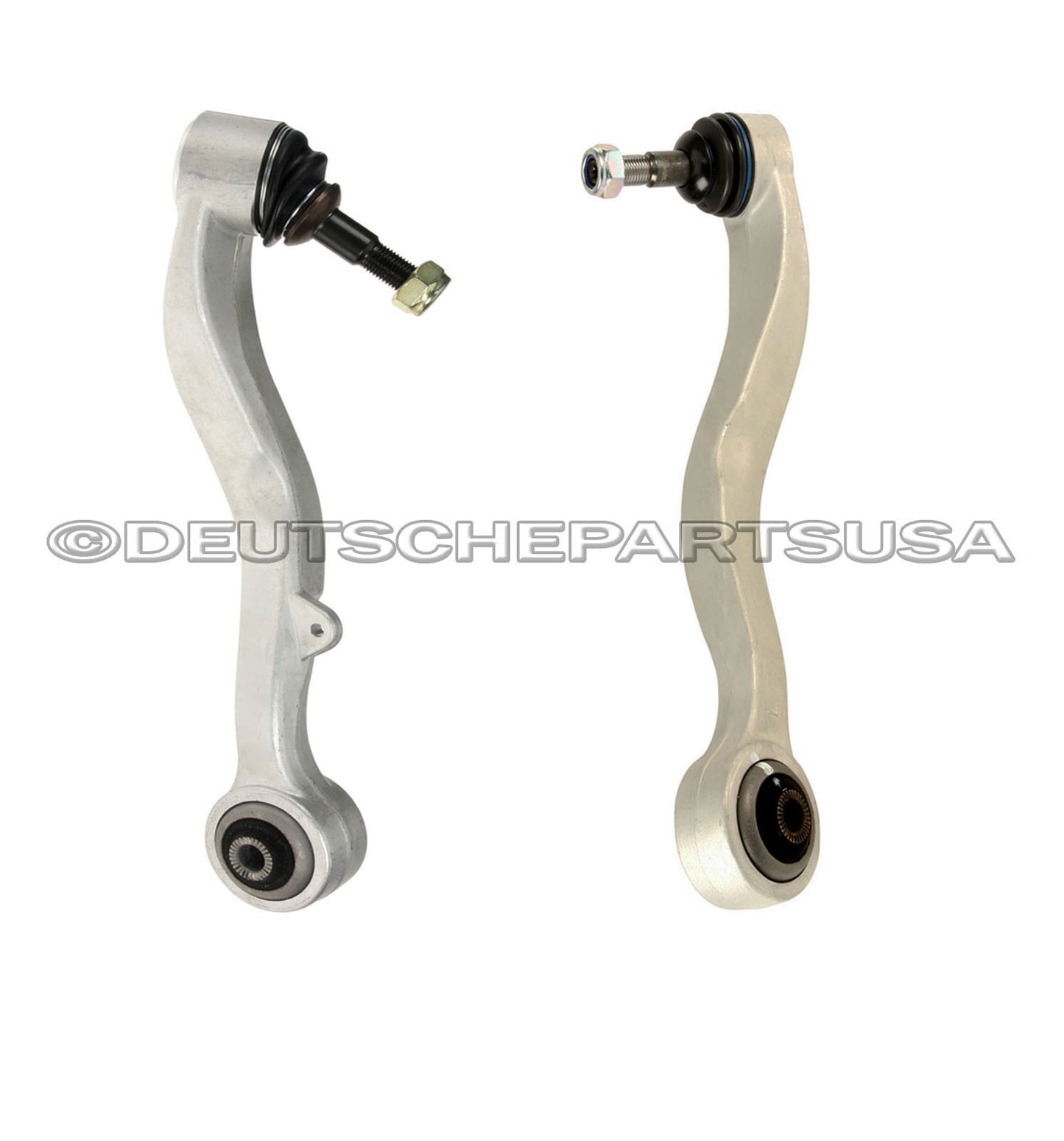 FRONT LOWER CONTROL ARM ARMS L + R BALL JOINT JOINTS BUSHINGS SET 2 for BMW E60