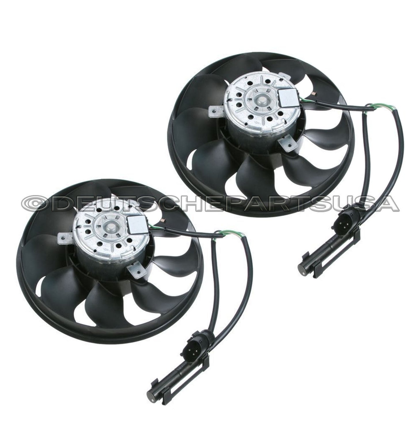 PORSCHE 996 911 986 BOXSTER AUXILIARY RADIATOR COOLING FAN MOTOR RESISTOR SET 2