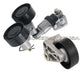 A/C + WATER PUMP BELT TENSIONER PULLEY BELT fr BMW E38 E39 540i 740i 740iL Set 2
