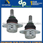 LAND ROVER RANGE ROVER FRONT UPPER CONTROL ARMS BALL JOINTS LEFT + RIGHT SET 4