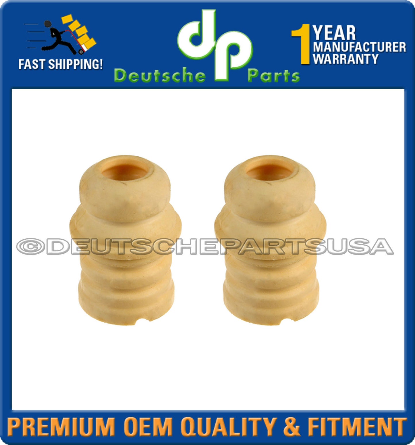 BMW E53 E83 X3 Front LH + RH Foam Bump Stop for Strut 31 30 3 411 973 Set 2
