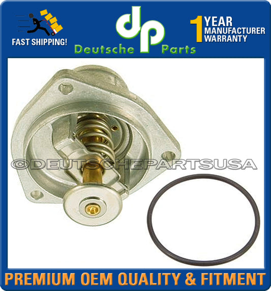 MERCEDES W140 W129 W124 ENGINE COOLANT THERMOSTAT + HOUSING COVER KIT 1192000015