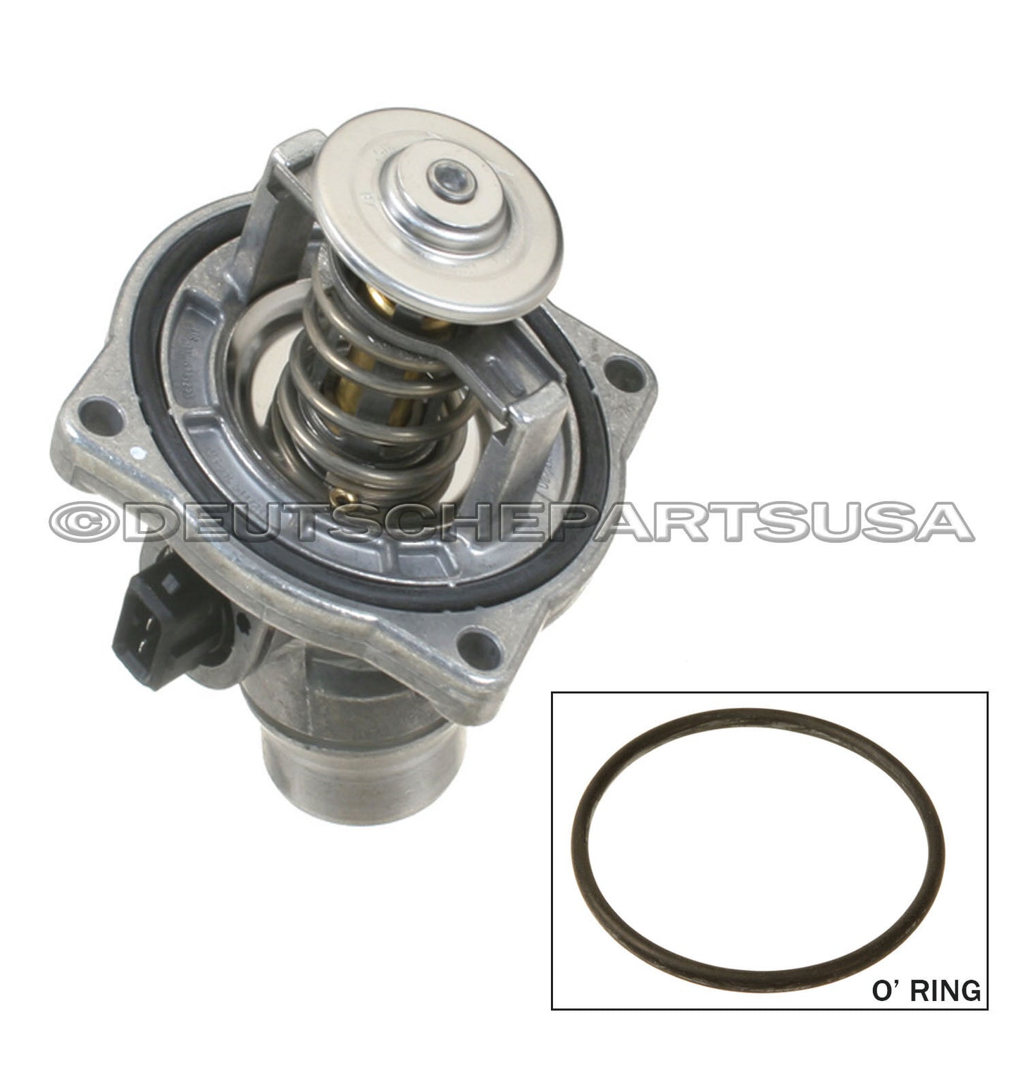 THERMOSTAT ASSEMBLY + GASKET for BMW E39 540i E38 740i 740iL E53 X5 11531436386