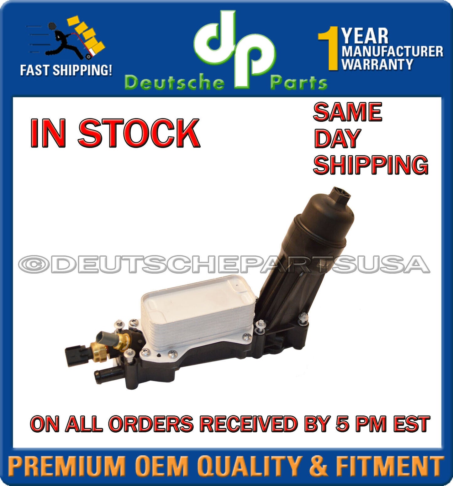 Dodge Jeep Ram PROMASTER  68310865AB 1500 2500 Oil Filter Housing Adaptor OEMQ