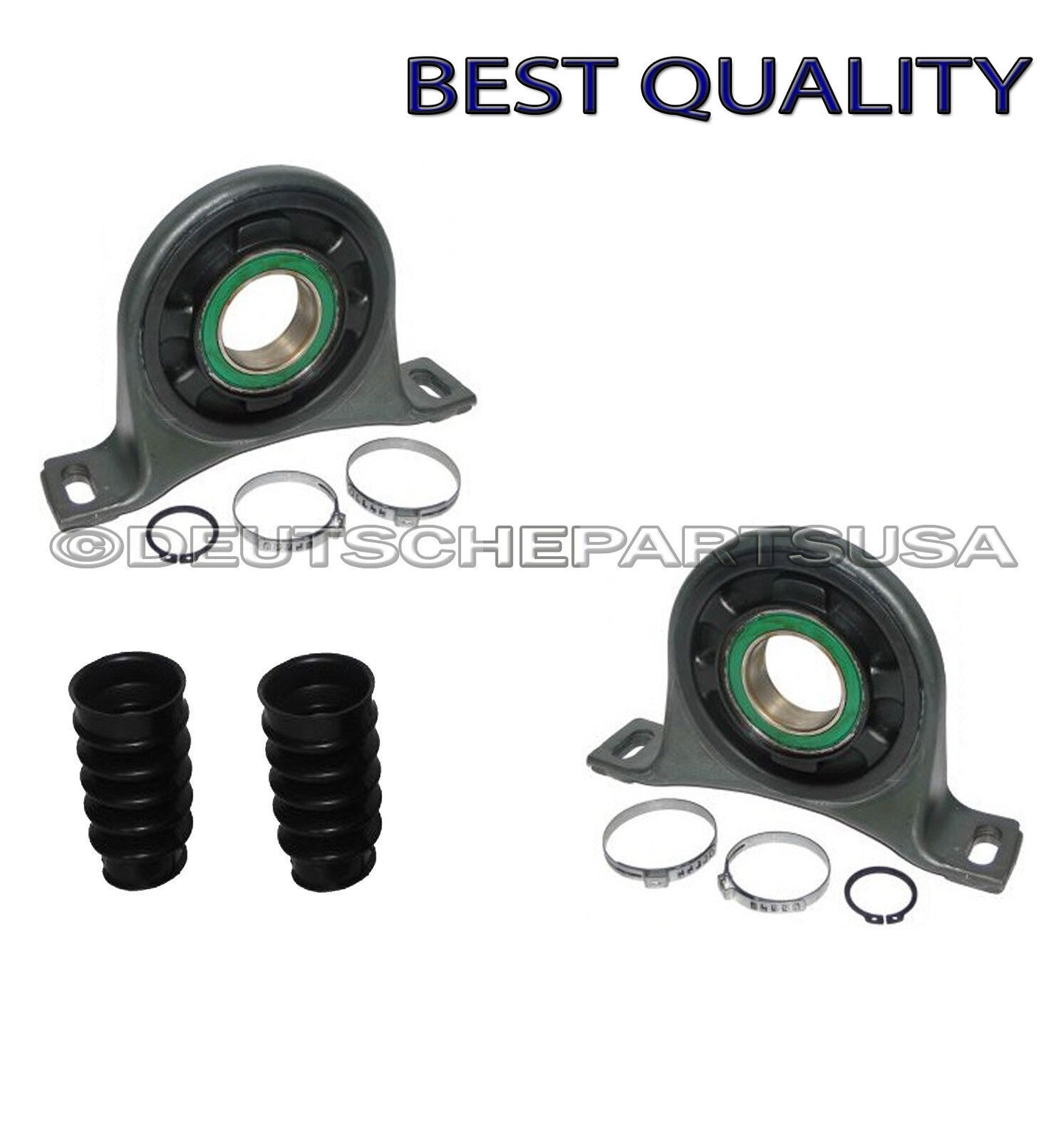 Mercedes Sprinter PROPSHAFT DRIVESHAFT CENTER Bearing MOUNT MOUNTING F+ R SET 2