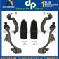 SWAY STABILIZER BAR LINKS + Steering Tie Rods + RACK BOOTS MERCEDES W211 4MATIC