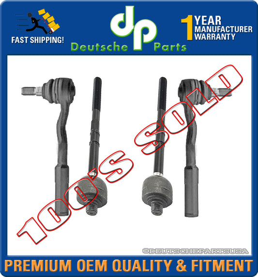 Mercedes W220 W215 W230 Tie Rod Inner + Outer L+R 2303380015 + 2303300403 SET 4