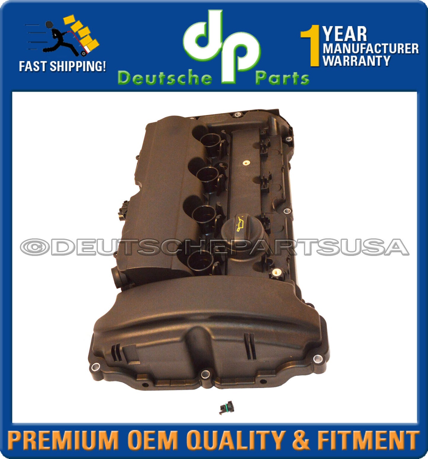 For Mini Cooper R55 R56 R57 R6 S JCW Engine Valve Cover + Gasket 11 12 7 646 555