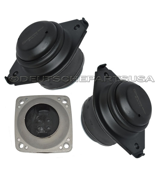 HYDRAULIC ENGINE MOTOR TRANSMISSION MOUNTS MERCEDES W251 R350 BLUETEC DIESEL SET