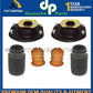 Porsche 911 993 Front Rear Upper Shock Strut Flange Mount Bearing Bump Stop SET