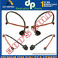 PORSCHE CAYENNE FRONT REAR BRAKE PAD WEAR SENSOR SENSORS INDICATOR SET 4