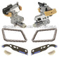 Audi VW 4.2 L Timing Chain Tensioner ADJUSTER SOLENOID + CHAIN + GASKET SET 6 PC