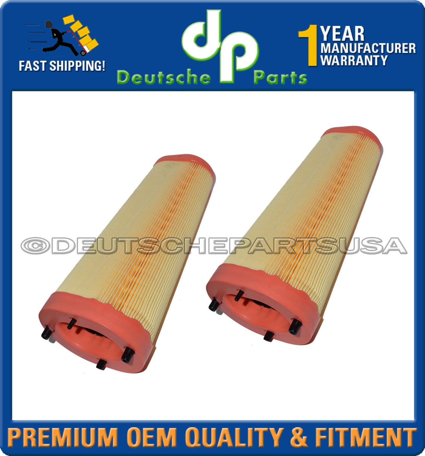 Porsche Boxster Cayman 13-16 Air Filter 981 110 130 00 98111013000 SET 2