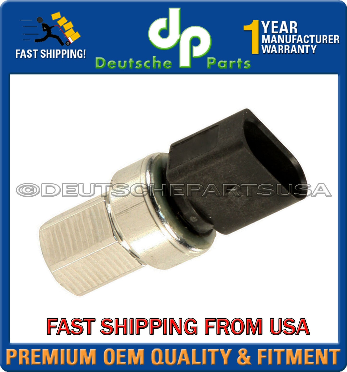 PORSCHE A/C PRESSURE THRUST SENSOR SWITCH 955 613 137 02 95561313702 OEM/OE