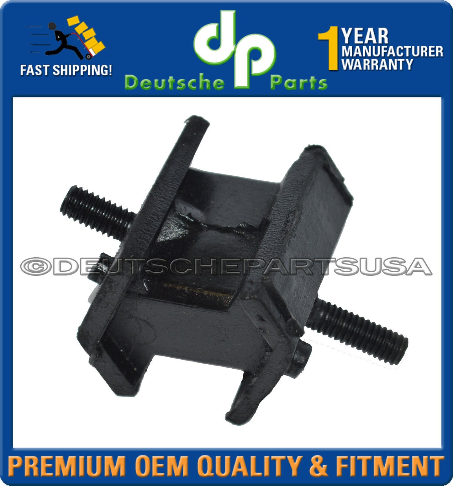 BMW E34 525i Engine Mount Auto Transmission Mount Mounts L + R 11811138879 Set 4