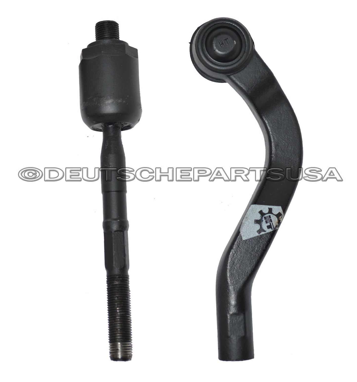 MERCEDES W210 4Matic INNER + OUTER Tie Rod RIGHT 2103381015 2103381115 SET 2