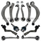 Front UPPER LOWER Control Arms Ball Joints Audi A5 A4 QUATTRO SUSPENSION KIT 12