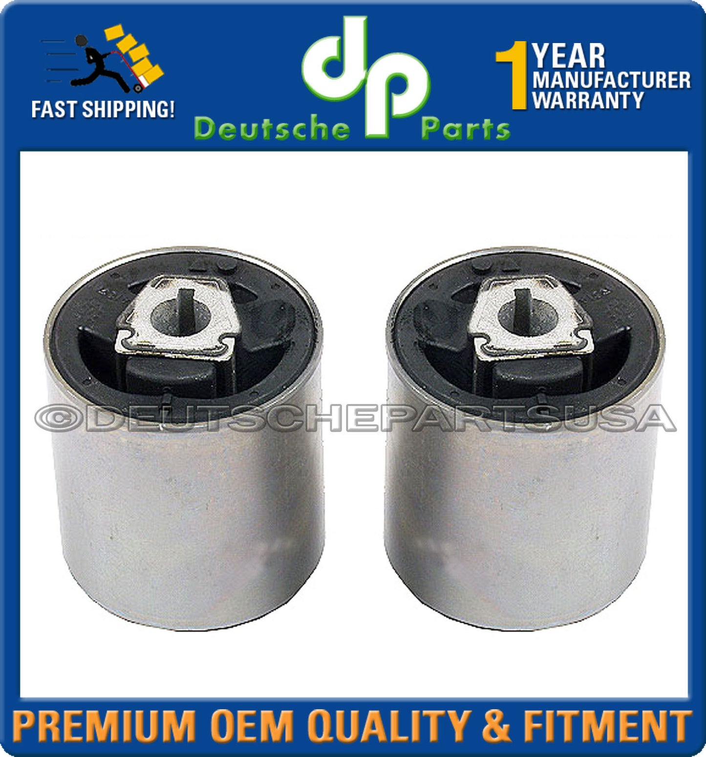 Front Control Arms BUSHINGS 31120307882 for BMW E83 X3 31103412781 L + R SET 2