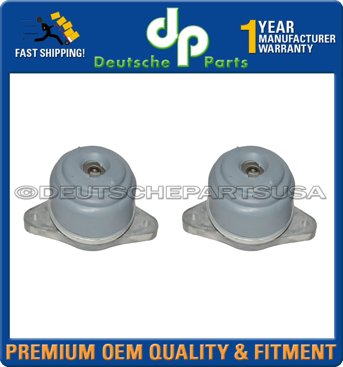 HYDRAULIC OIL FILLED ENGINE MOTOR MOUNT MOUNTS for MERCEDES E550 4Matic SET of 2