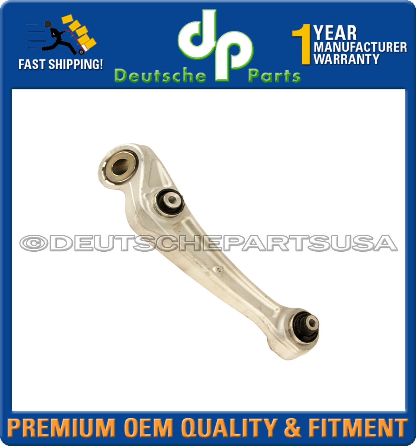 Porsche Macan Front Lower Control Arm Ball Joints w/ Bushing Suspension Kit 4