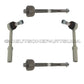 Mercedes W221 S550 S400 LEFT + RIGHT INNER + OUTER TIE ROD RODS RACK BOOT KIT 6