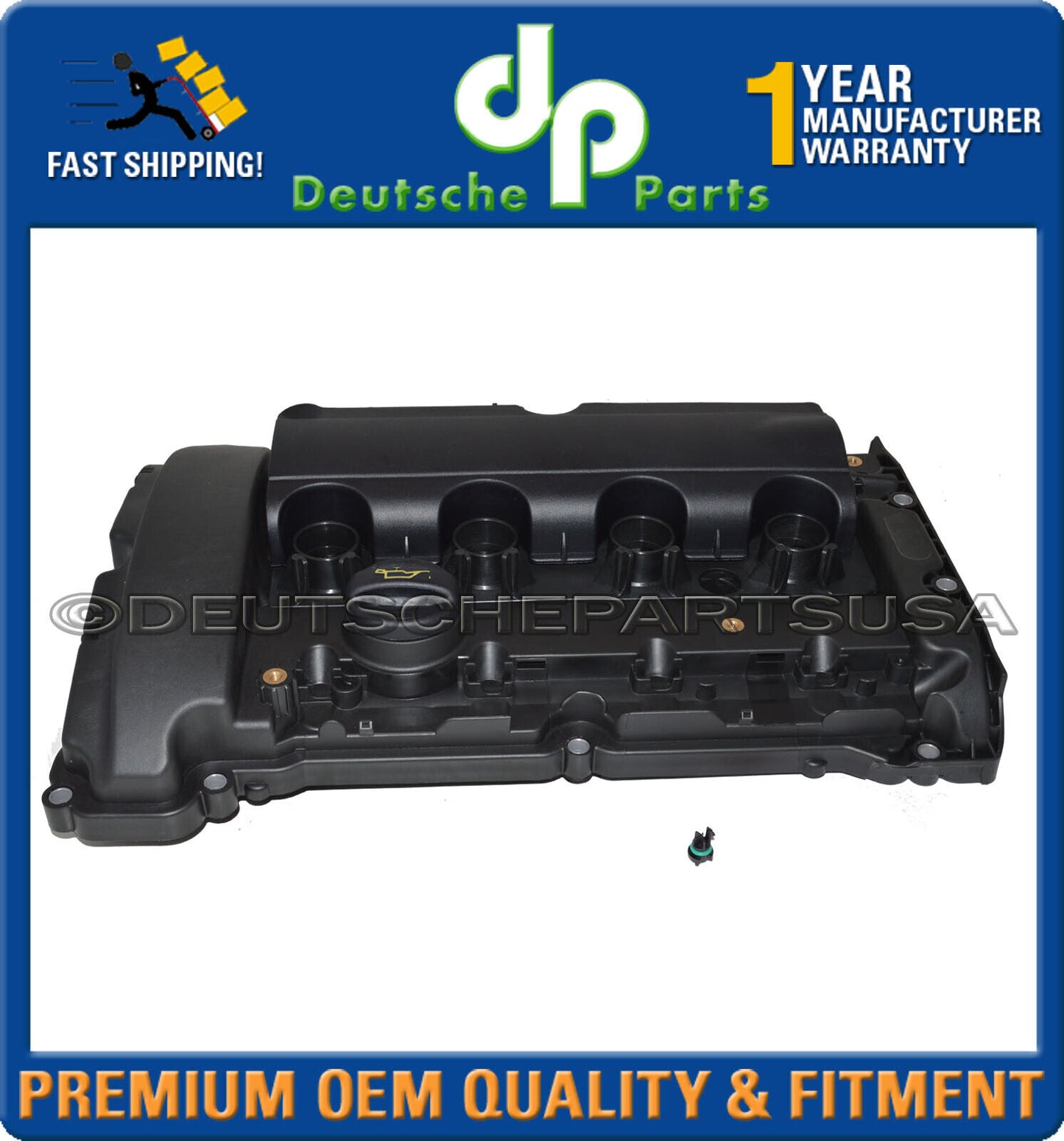 For Mini Cooper R55 R56 R57 R6 S JCW Engine Valve Cover + Gasket 11 12 7 646 555