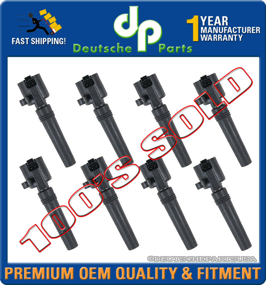 JAGUAR S-Type Vanden Plas 4.0 V8 IGNITION COIL COILS XR827823 XR8 27823 SET of 8