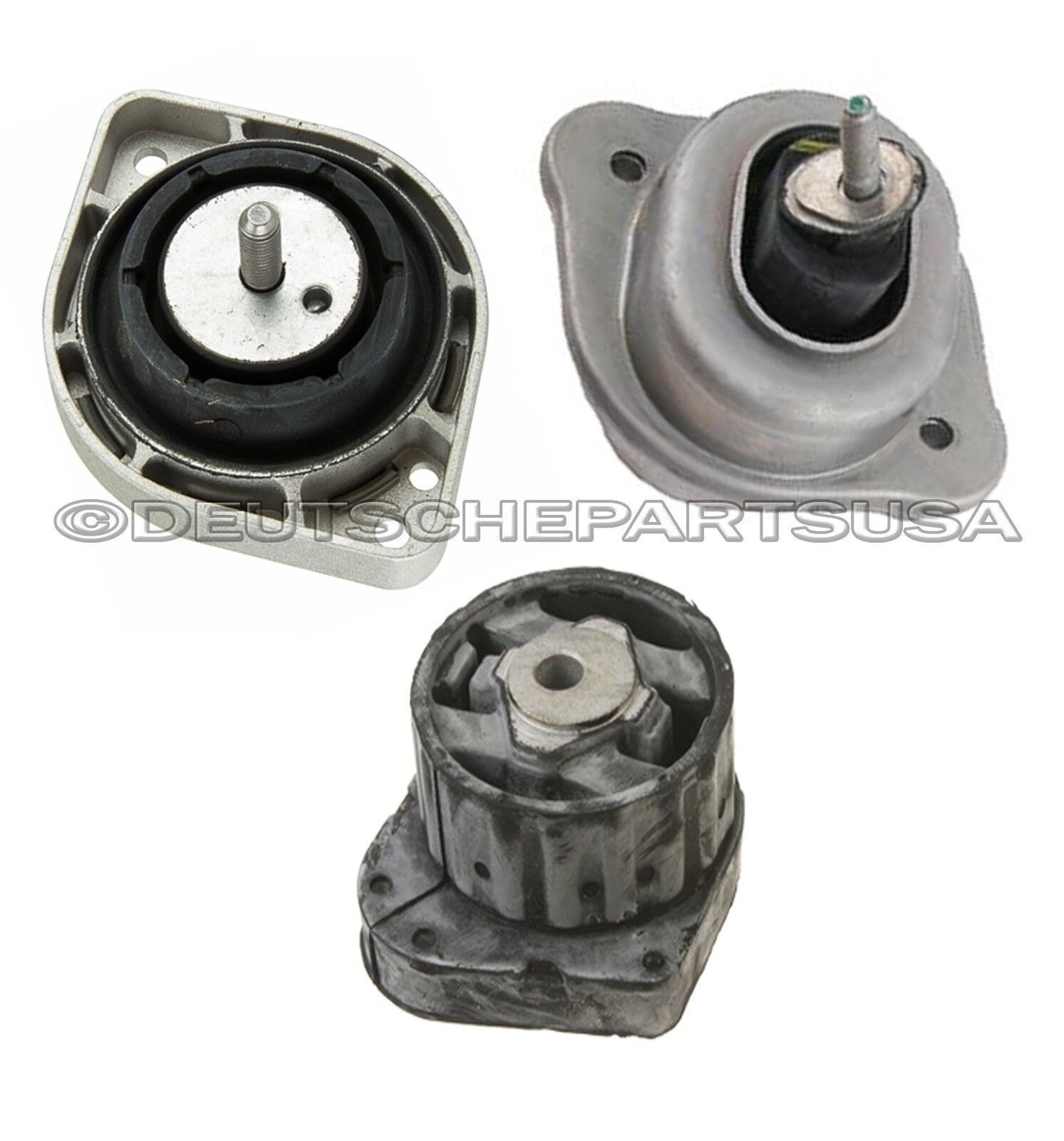 HYDRAULIC HYDRO ENGINE MOTOR + TRANSMISSION MOUNTS L + R SET 3 for BMW E83 X3