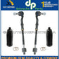 STEERING TIE ROD RODS + RACK BOOT KIT for BMW E65 E66 L + R 32216756368 SET 4