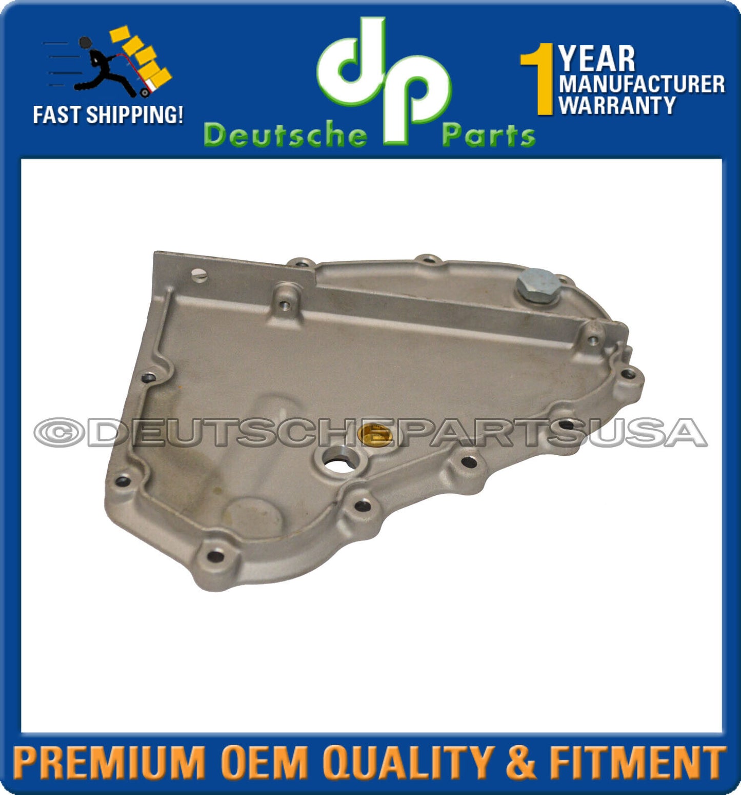 Porsche 911 930 Timing Chain Cover Housing L+R 93010506308 93010506410 Set 2