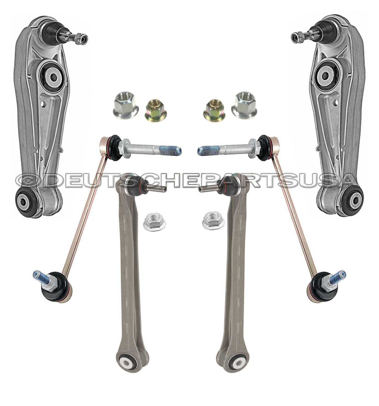 PORSCHE 986 BOXSTER REAR Control ARMS BALL JOINT SWAY STABILIZER BAR LINKS SET 6