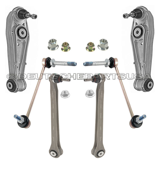 PORSCHE 986 BOXSTER REAR Control ARMS BALL JOINT SWAY STABILIZER BAR LINKS SET 6