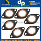 Porsche 911 930 Exhaust Manifold Gasket 93011119113 930 111 191 13 Set of 6