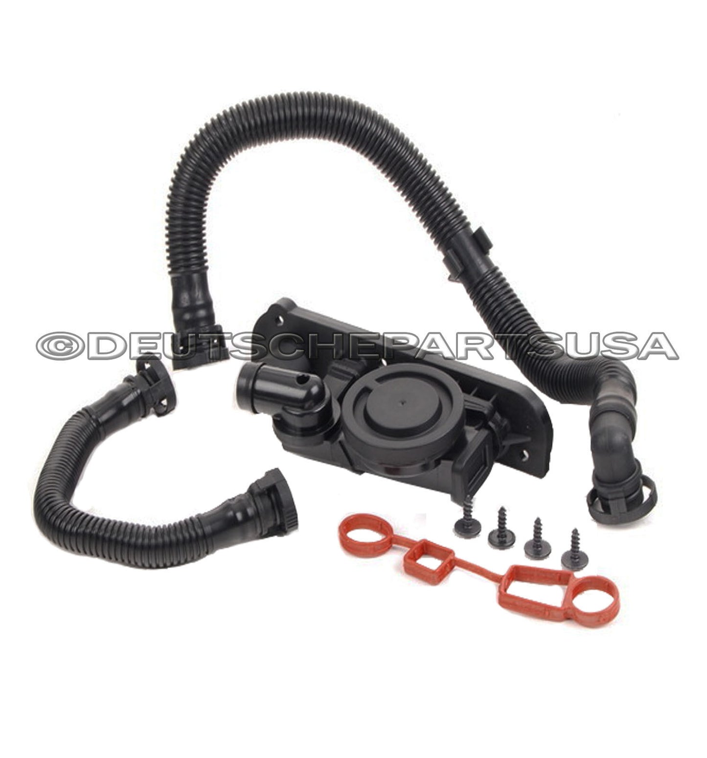 VAICO CRANKCASE VENT VALVE AND BREATHER HOSE KIT for VW AUDI