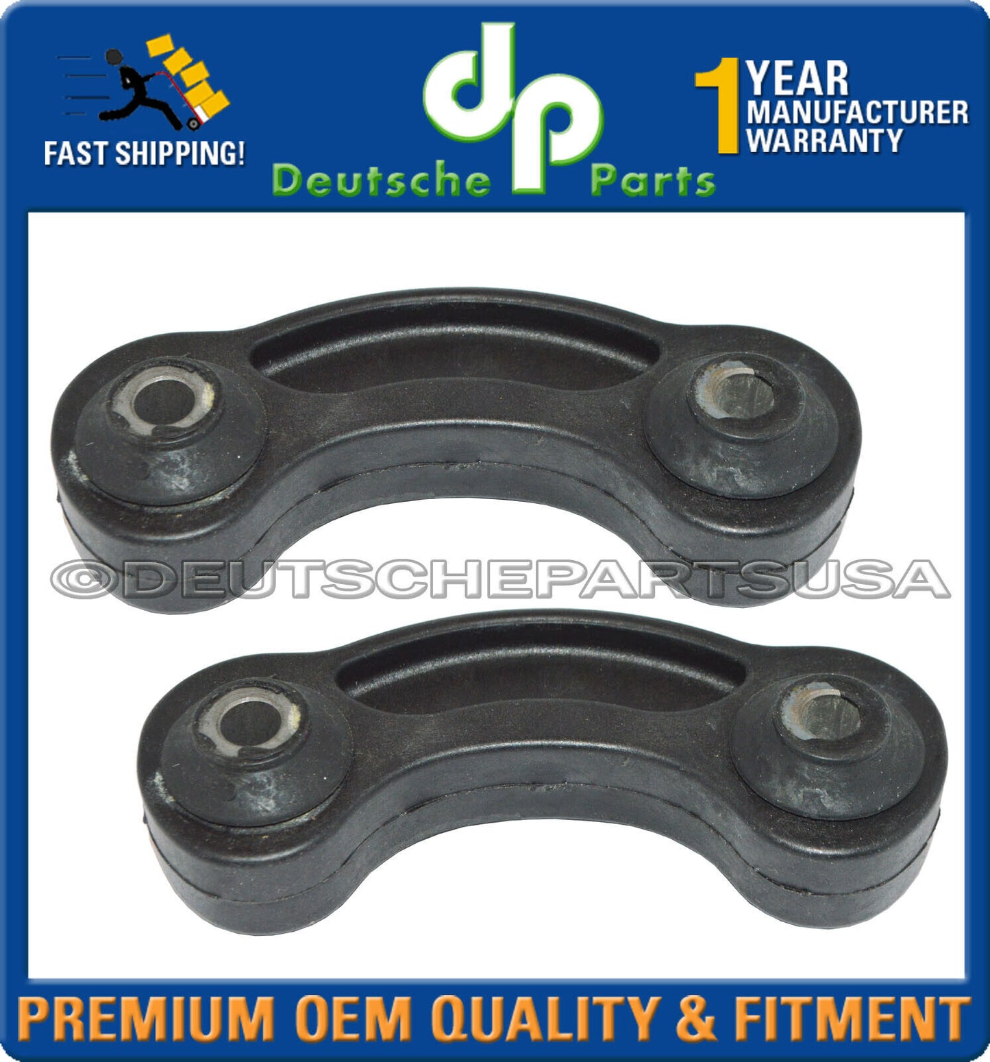 Audi A6 Quattro S6 Suspension Stabilizer Bar Link Rear LH + RH 4F0505465N Set 2