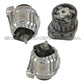 HYDRAULIC ENGINE MOTOR + TRANSMISSION MOUNT 22116760330 SET 3 for BMW E90 Xi xDr