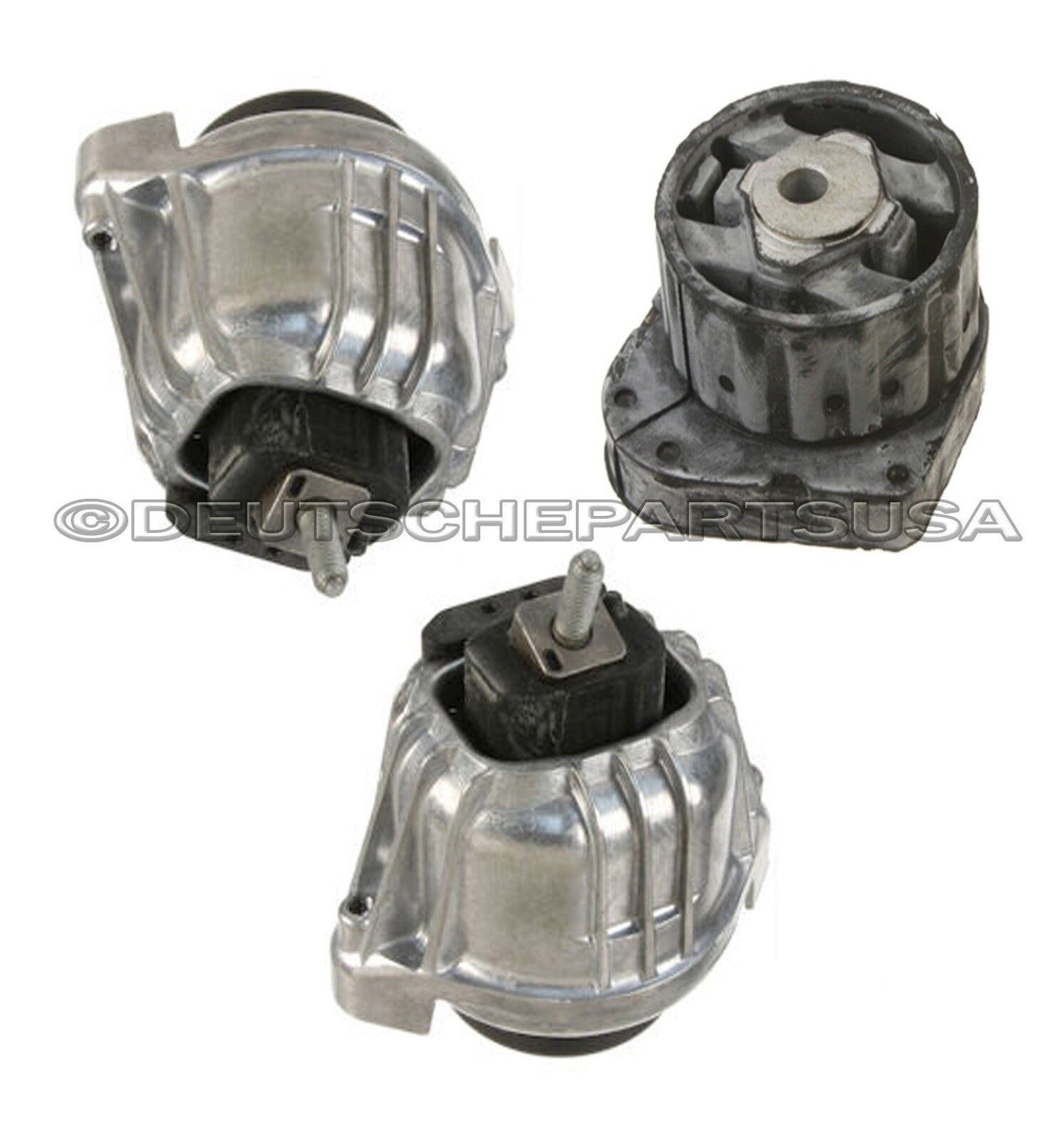 HYDRAULIC ENGINE MOTOR + TRANSMISSION MOUNT 22116760330 SET 3 for BMW E90 Xi xDr