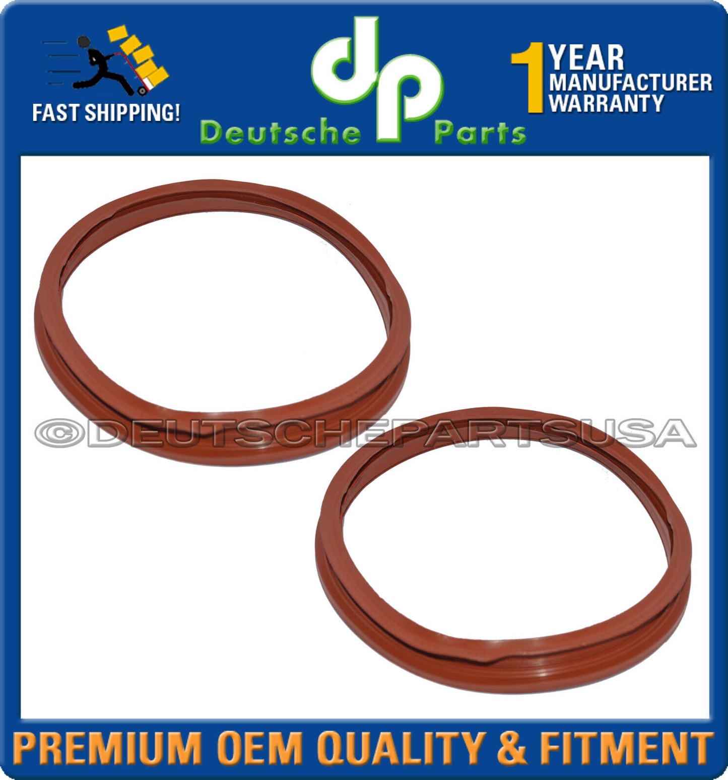 Porsche Cayenne Fuel Pump Tank Seal 955 201 133 01 95520113301 Set of 2
