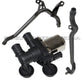 HVAC HEATER CONTROL VALVE SOLENOID + WATER ENGINE INLET COOLANT PIPE BMW E46 - 3