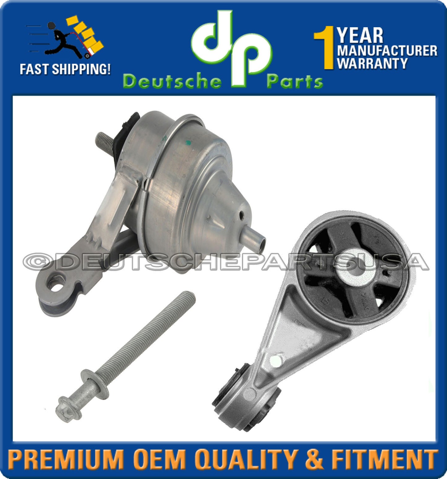 Mini Cooper R50 R52 Front + Rear HYDRO Engine Motor Mount  + TORX BOLT SET 3