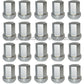 Porsche 911 912 930 924 944 964 968 993 Alloy Wheel SILVER ANODIZED Lug Nut SET